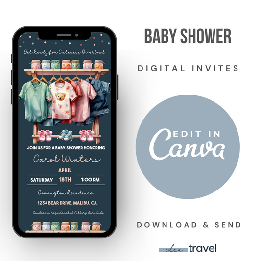 Baby Nursery Shower Invite