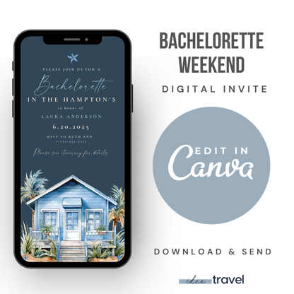 Bachelorette Hamptons Itinerary