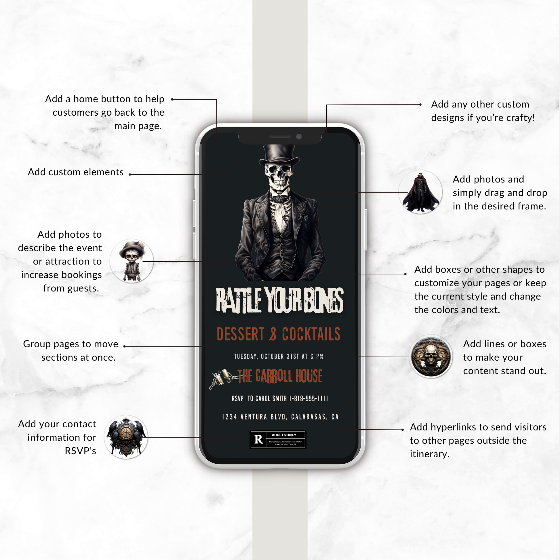 Halloween Costume Party Invite