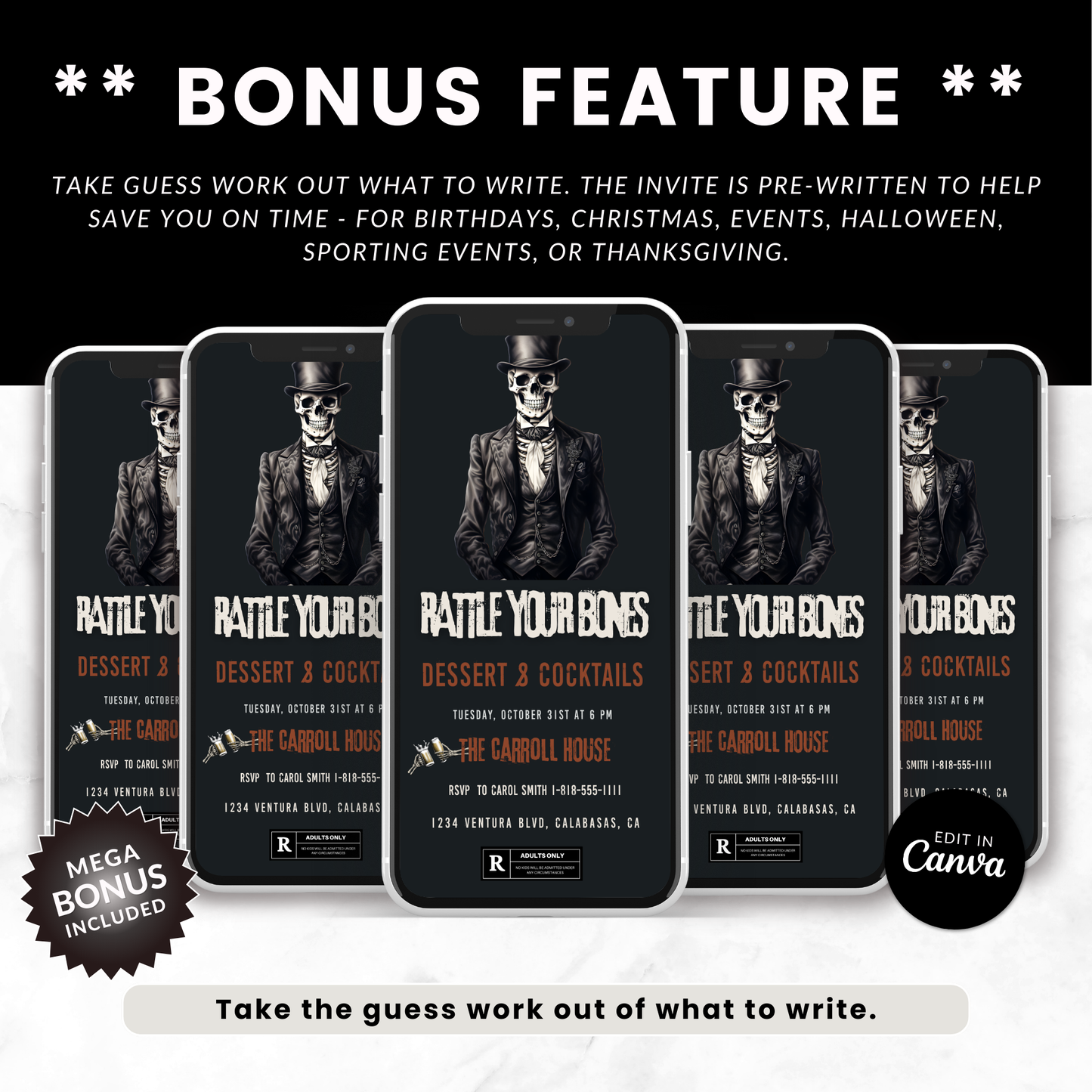 Halloween Costume Party Invite