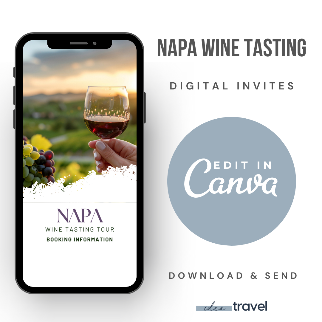 Napa Wine Tasting Trip Itinerary