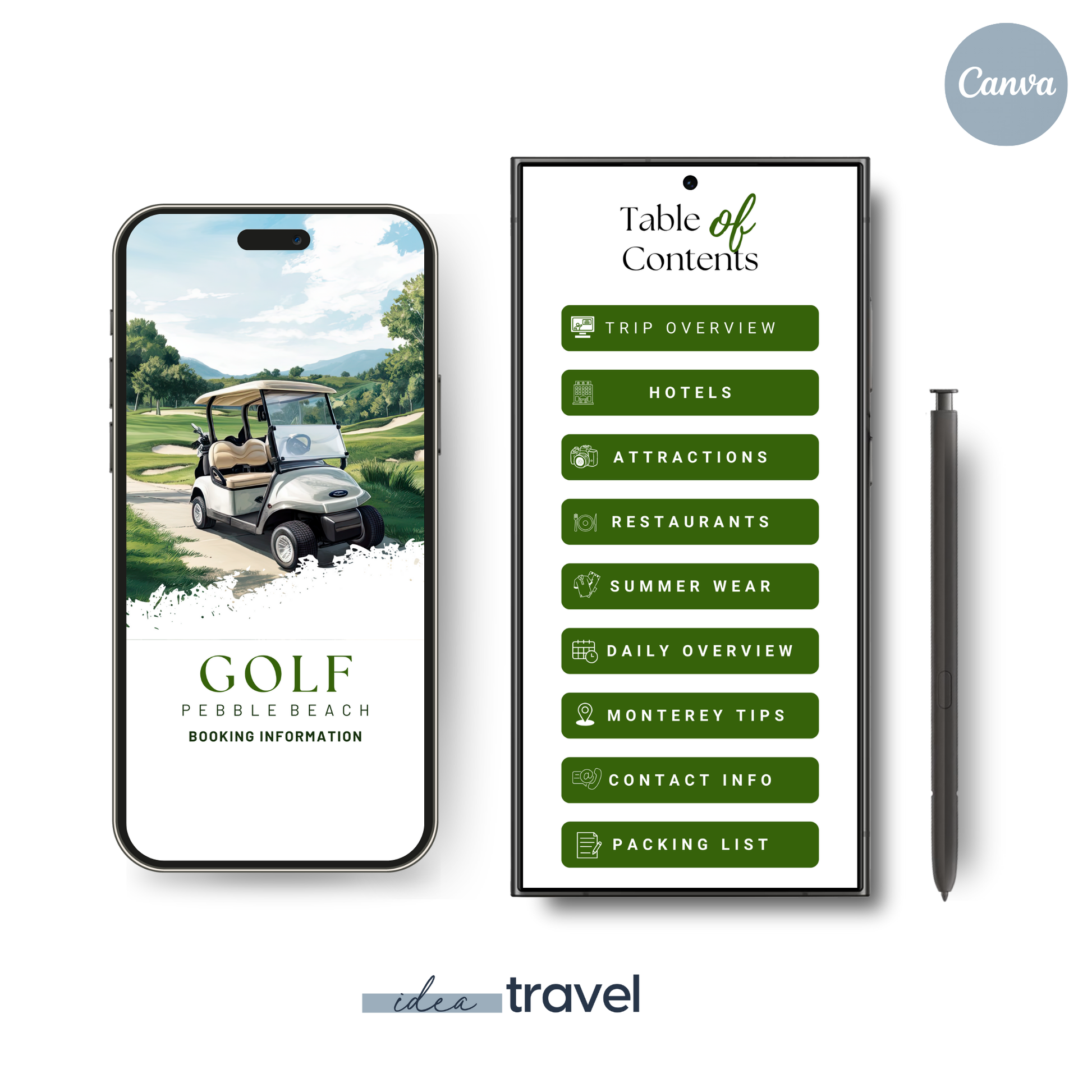 PEBBLE BEACH Golf Trip Itinerary