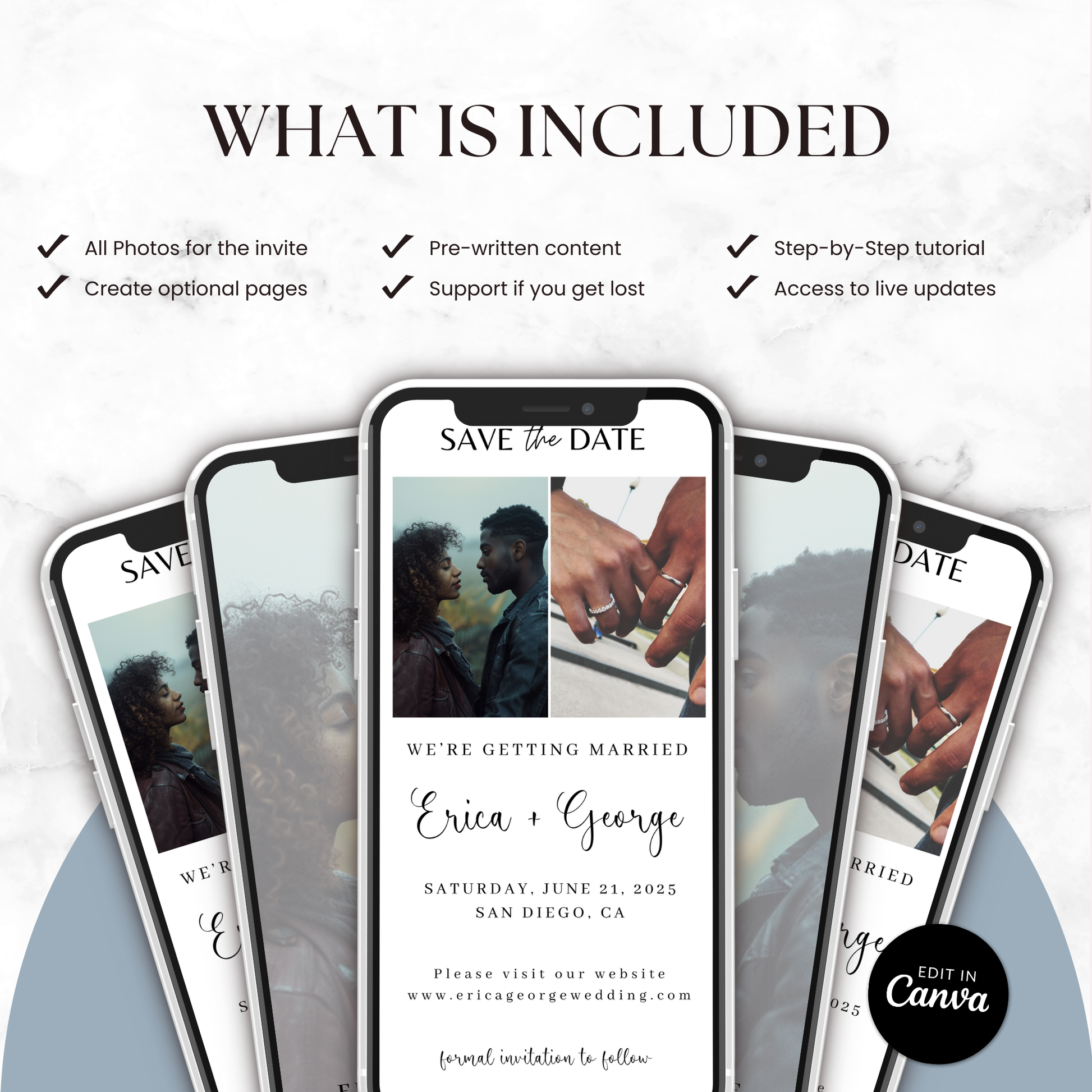 Vineyard Overlay - Save the Date Invite