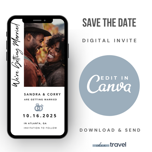 We're Getting Married - Save the Date Invite