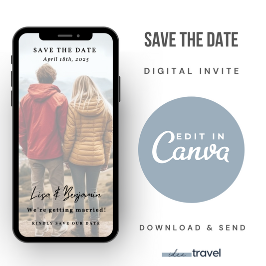 Photo Overlay - Save the Date Invite