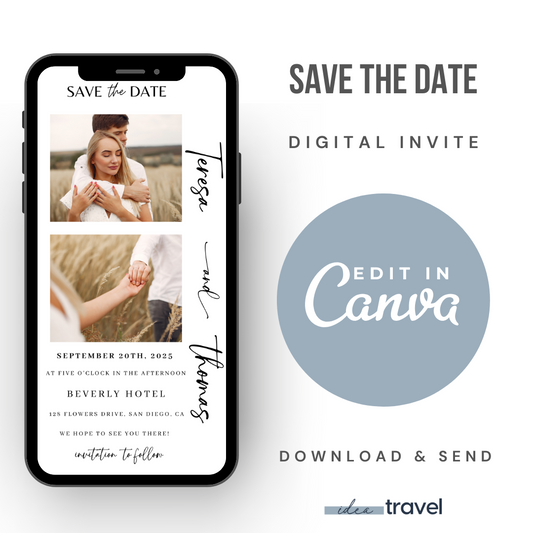 Forever Love - Save the Date Invite