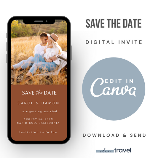 Fall Minimalist - Save the Date Invite