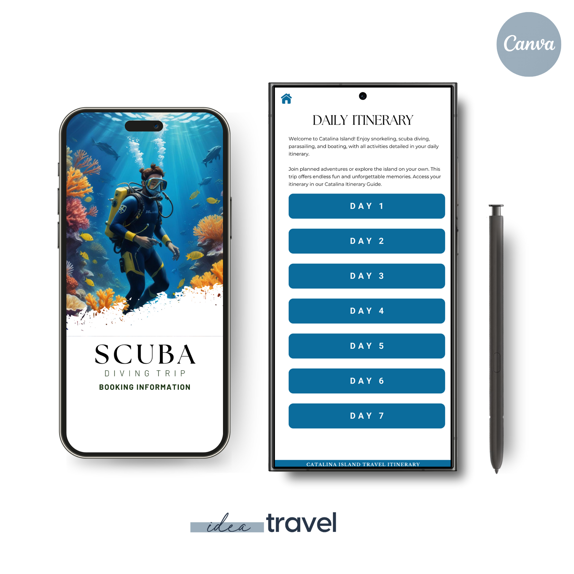 CATALINA ISLAND Scuba Diving Itinerary
