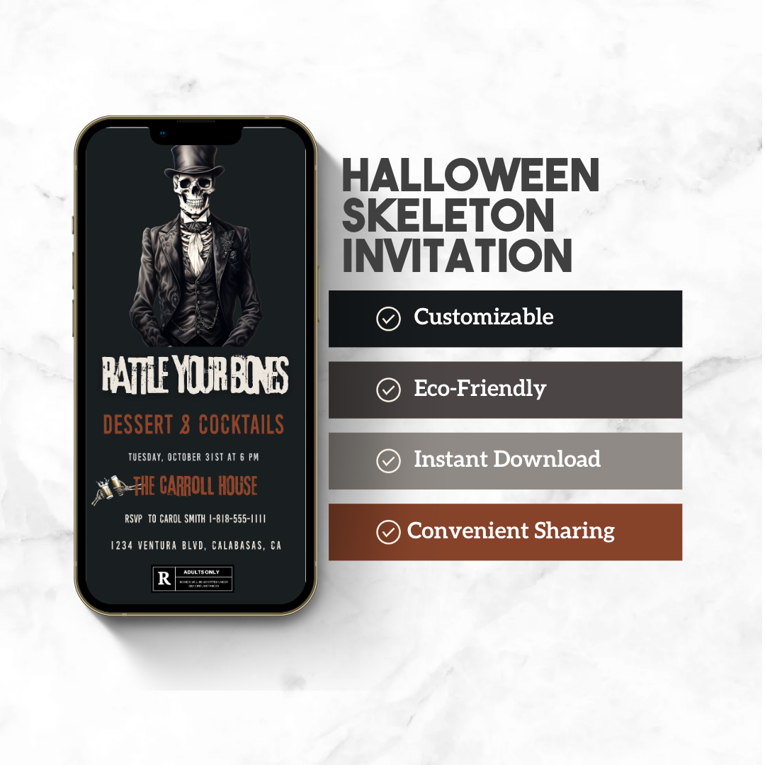 Halloween Costume Party Invite