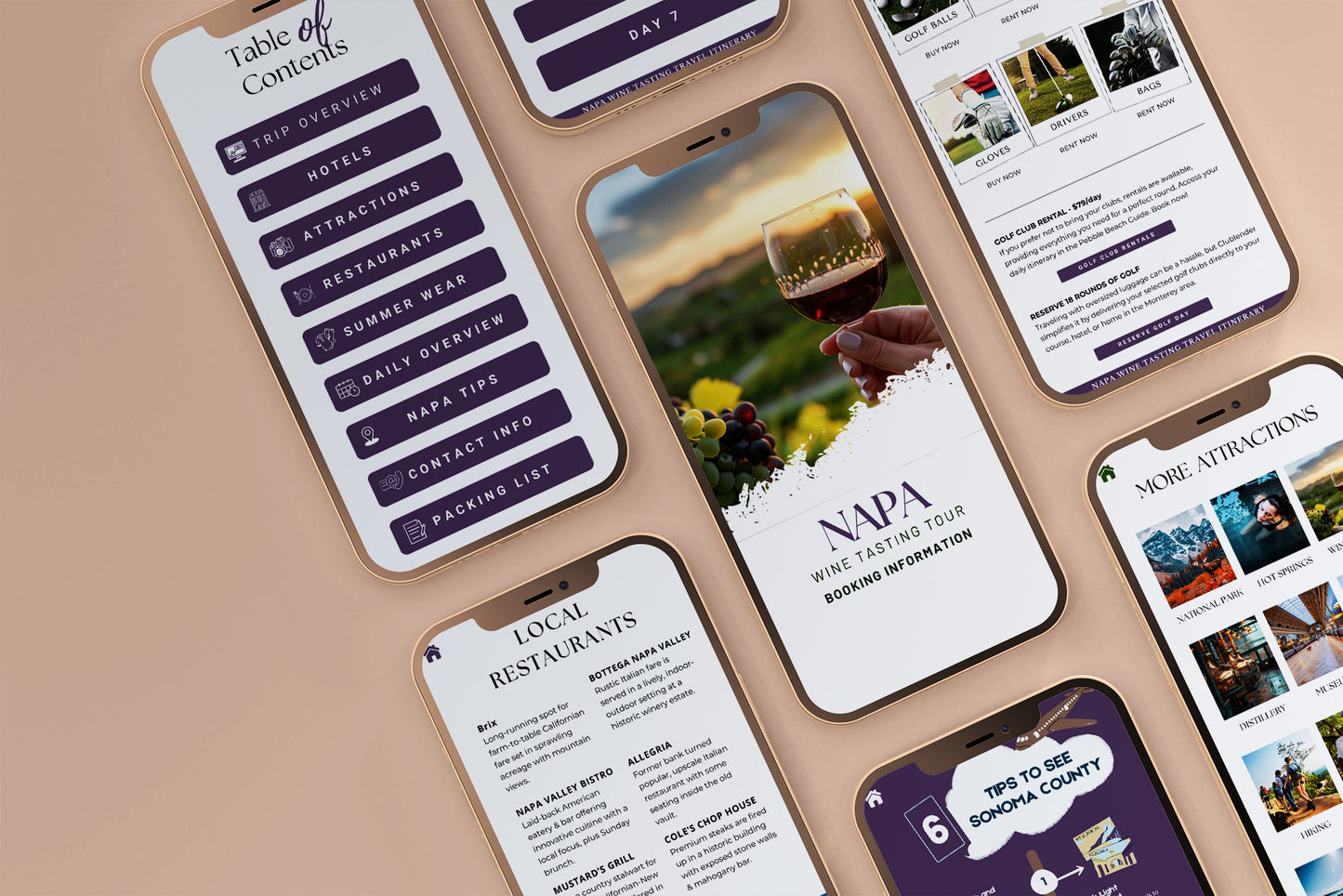 Napa Wine Tasting Trip Itinerary