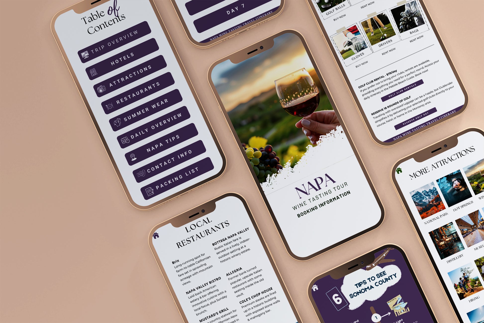Napa Wine Tasting Trip Itinerary